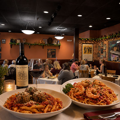 picture of 2 for 1 pasta meals