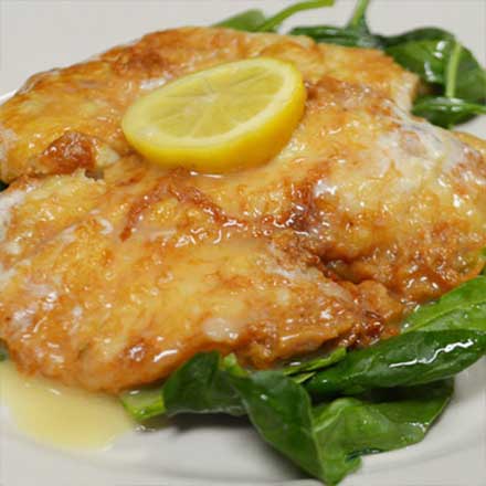 A beautiful Picture of Chicken Piccata